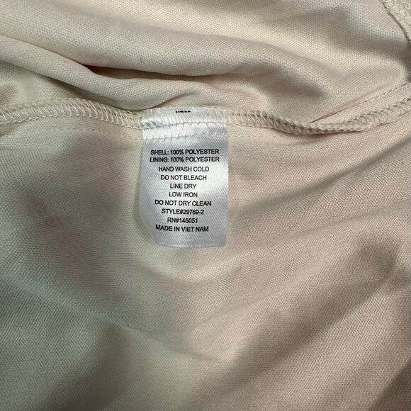 Monteau | Women Cream Ruffle Blouse - Picture 5 of 5